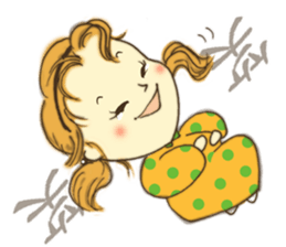 Japanese girl "MOMO-chan" sticker #364206