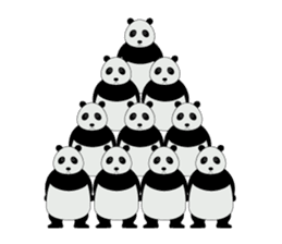 "Peranperan Panda" sticker #365270