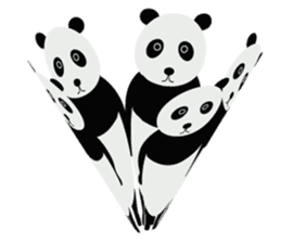 "Peranperan Panda" sticker #365303
