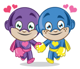 POWER AND ZAP - SUPER LOVE !!! sticker #365785