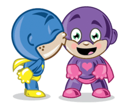 POWER AND ZAP - SUPER LOVE !!! sticker #365793