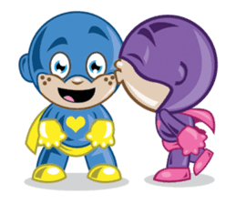 POWER AND ZAP - SUPER LOVE !!! sticker #365796