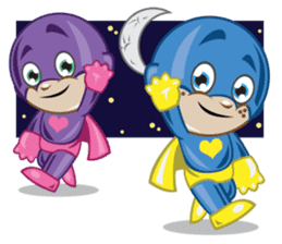 POWER AND ZAP - SUPER LOVE !!! sticker #365824