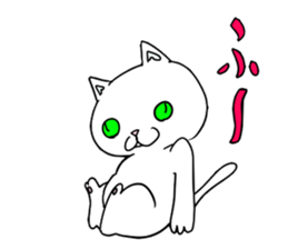 trouble cat and mr10000yen sticker #366238