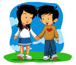 BEST FRIENDS IN LOVE (NAI AND NINA) sticker #366305