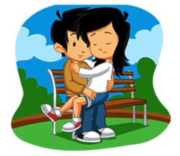 BEST FRIENDS IN LOVE (NAI AND NINA) sticker #366312