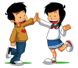 BEST FRIENDS IN LOVE (NAI AND NINA) sticker #366315