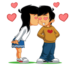 BEST FRIENDS IN LOVE (NAI AND NINA) sticker #366317