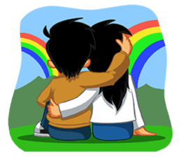 BEST FRIENDS IN LOVE (NAI AND NINA) sticker #366321