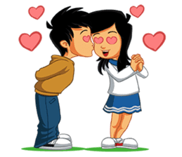 BEST FRIENDS IN LOVE (NAI AND NINA) sticker #366329