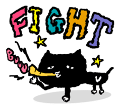 Animal Party[Cat & Dog & Black Moor] sticker #366522