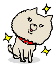 Animal Party[Cat & Dog & Black Moor] sticker #366543