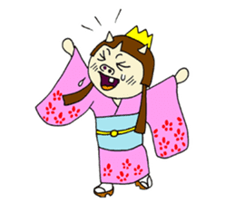 Pig Princess sticker #366673