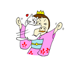 Pig Princess sticker #366701