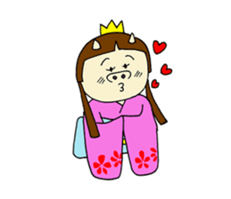 Pig Princess sticker #366703