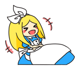 Little cute Alice. sticker #366989