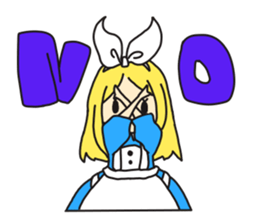 Little cute Alice. sticker #366991