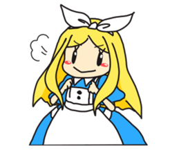 Little cute Alice. sticker #366992