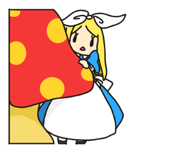 Little cute Alice. sticker #367001