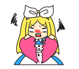 Little cute Alice. sticker #367004