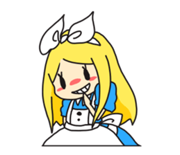 Little cute Alice. sticker #367005