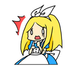 Little cute Alice. sticker #367010