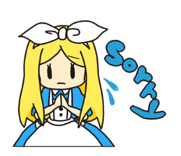 Little cute Alice. sticker #367014