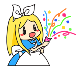 Little cute Alice. sticker #367017