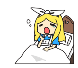 Little cute Alice. sticker #367020