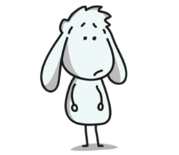 Funny sheep Shmu sticker #367146