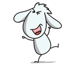 Funny sheep Shmu sticker #367148