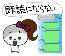 Trutte-chan "yandere" Series sticker #367479