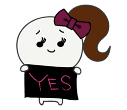 Trutte-chan "yandere" Series sticker #367493