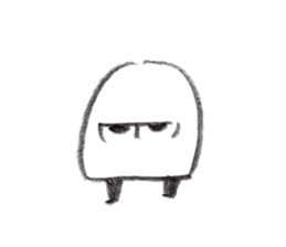 Mob and bobbed hair girl sticker #367787