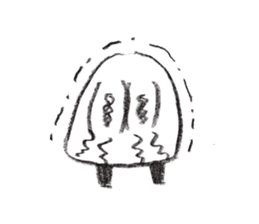 Mob and bobbed hair girl sticker #367791