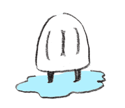 Mob and bobbed hair girl sticker #367792