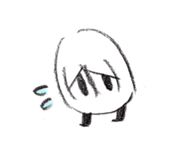 Mob and bobbed hair girl sticker #367797