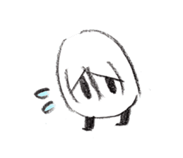 Mob and bobbed hair girl sticker #367797