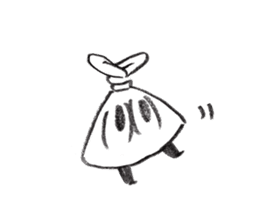Mob and bobbed hair girl sticker #367800