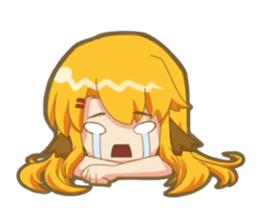 Dog ear WAN CO sticker #367947