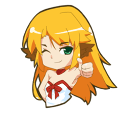 Dog ear WAN CO sticker #367949