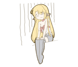 Dog ear WAN CO sticker #367955