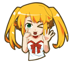 Dog ear WAN CO sticker #367956