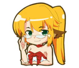 Dog ear WAN CO sticker #367958