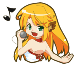 Dog ear WAN CO sticker #367960