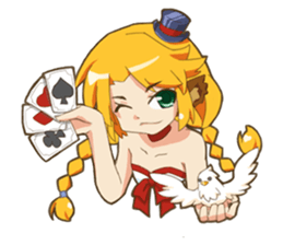 Dog ear WAN CO sticker #367963