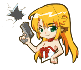 Dog ear WAN CO sticker #367966