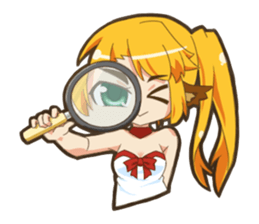 Dog ear WAN CO sticker #367975