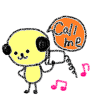 mocomoco dog sticker #368114