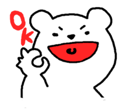 White bear and Penguin sticker #368305